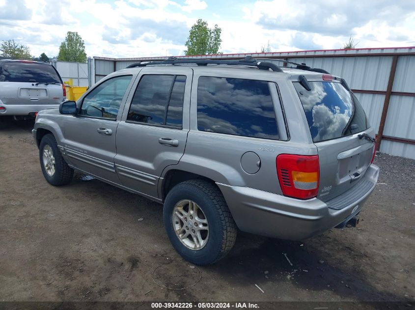 1999 Jeep Grand Cherokee Limited VIN: 1J4GW68NXXC602486 Lot: 39342226