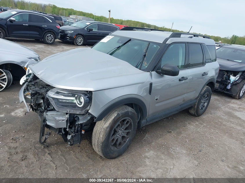 2023 Ford Bronco Sport Big Bend VIN: 3FMCR9B63PRD36918 Lot: 39342267
