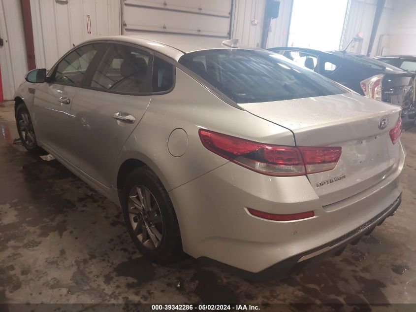 2019 Kia Optima Lx VIN: 5XXGT4L31KG292813 Lot: 39342286