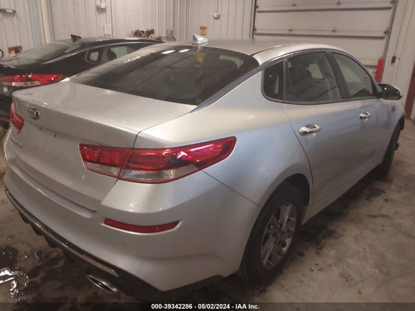 2019 Kia Optima Lx VIN: 5XXGT4L31KG292813 Lot: 39342286