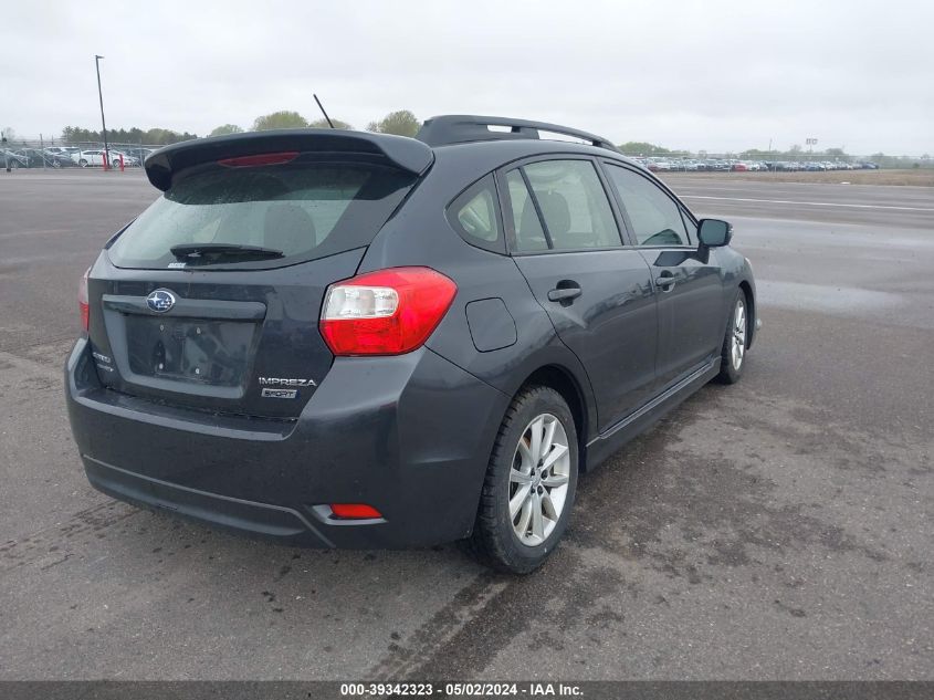 2016 SUBARU IMPREZA 2.0I SPORT PREMIUM - JF1GPAP61G8232859