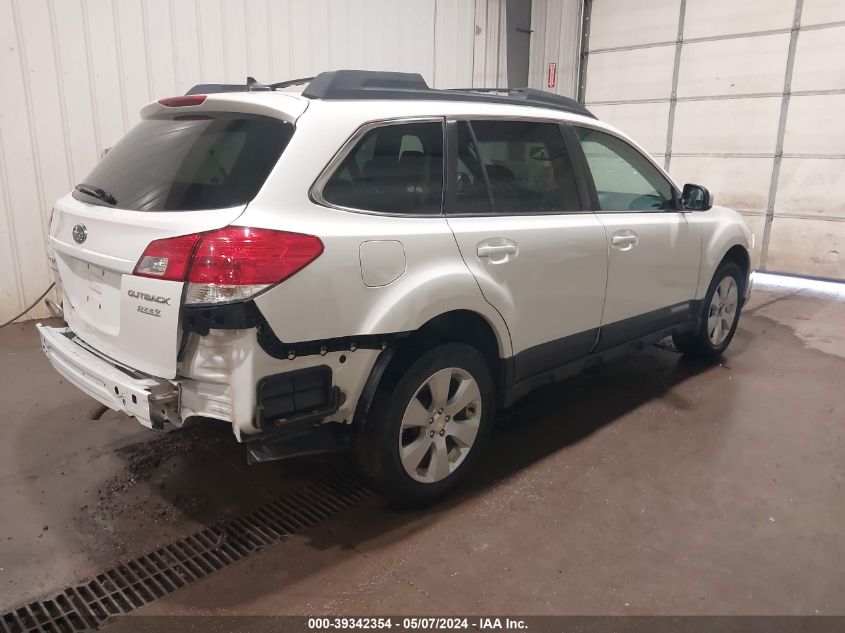 2011 Subaru Outback 2.5I Premium VIN: 4S4BRBFC0B3371894 Lot: 39342354