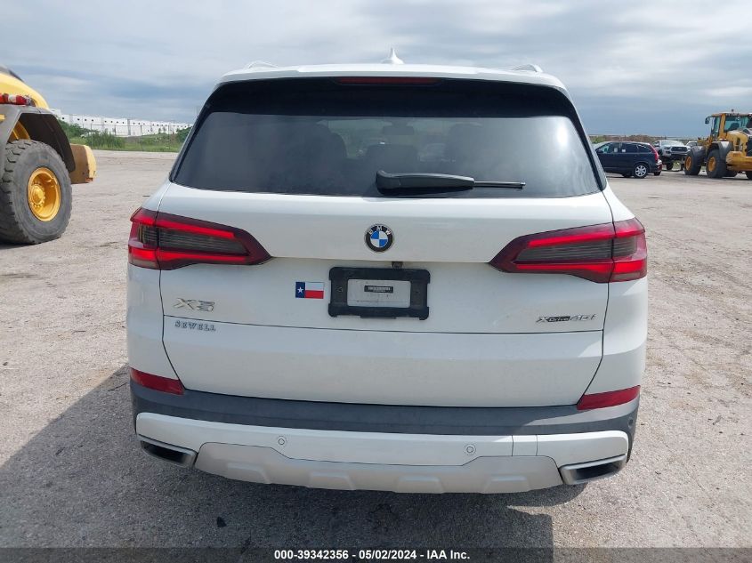 2023 BMW X5 xDrive40I VIN: 5UXCR6C09P9R88238 Lot: 39342356