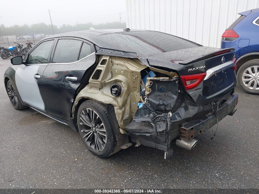 VIN 1N4AA6AP4HC398605 2017 NISSAN MAXIMA 3.5 PLATINUM