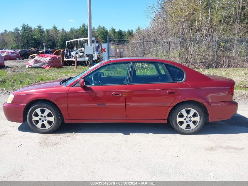 4S3BE635847200089 | 2004 SUBARU LEGACY