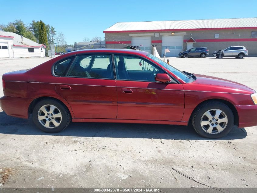 4S3BE635847200089 | 2004 SUBARU LEGACY