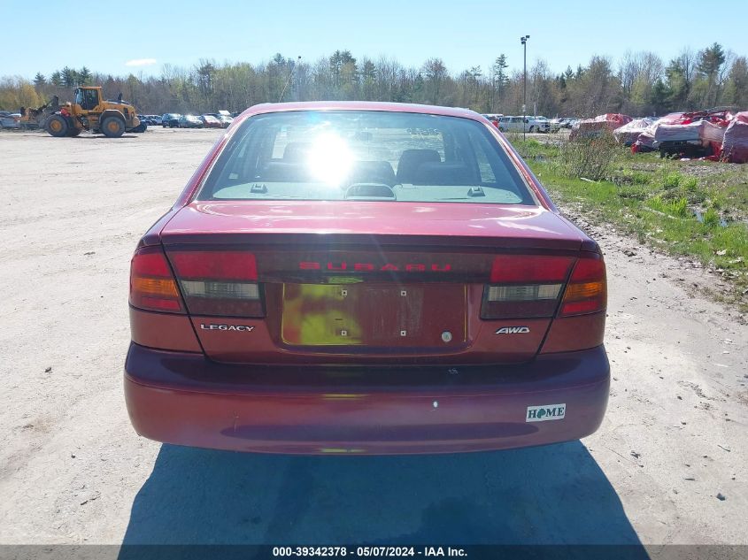 4S3BE635847200089 | 2004 SUBARU LEGACY