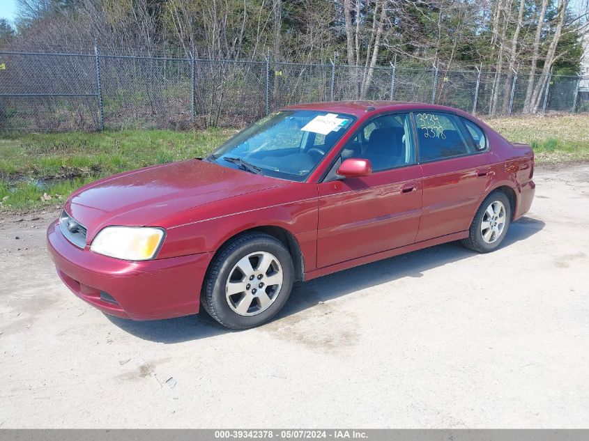 4S3BE635847200089 | 2004 SUBARU LEGACY