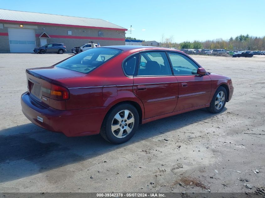 4S3BE635847200089 | 2004 SUBARU LEGACY