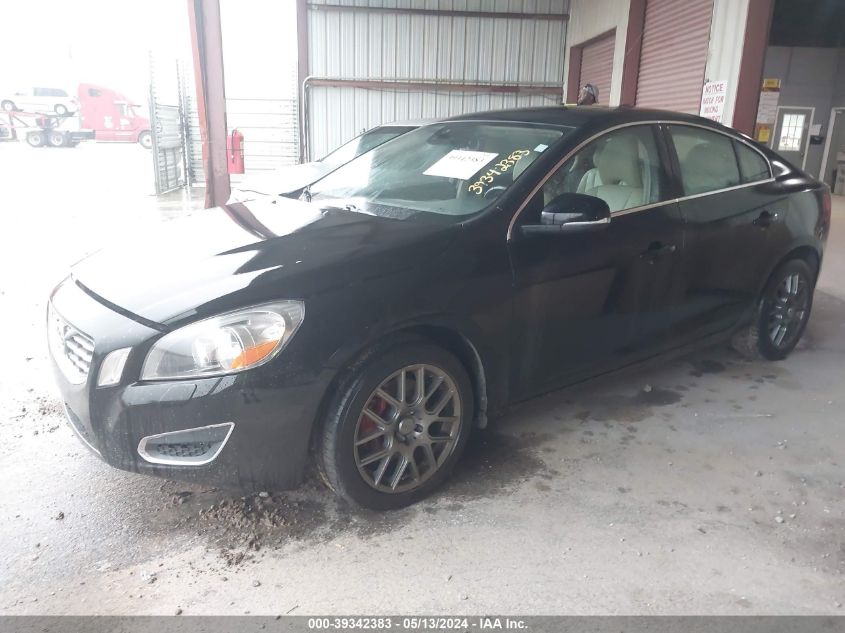 2013 Volvo S60 T5/T5 Platinum/T5 Premier/T5 Premier Plus VIN: YV1612FSXD2180491 Lot: 39342383