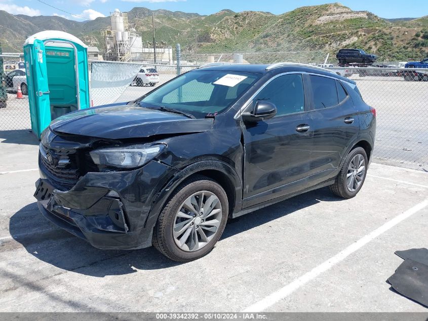 VIN KL4MMDSL9NB064337 2022 BUICK ENCORE GX FWD SELECT