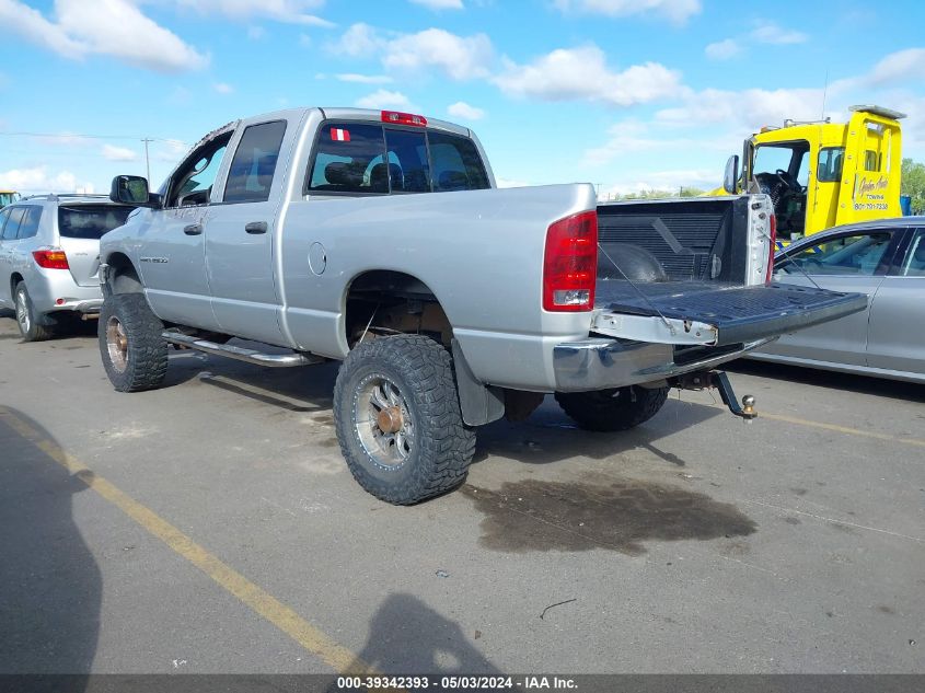 2004 Dodge Ram 2500 Slt/Laramie VIN: 3D7KU28D04G161343 Lot: 39342393