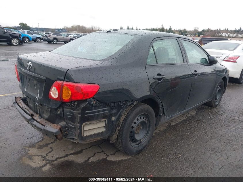 2010 Toyota Corolla VIN: 2T1BU4EE4AC498316 Lot: 39342411