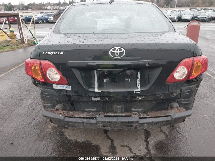 2010 Toyota Corolla VIN: 2T1BU4EE4AC498316 Lot: 39342411