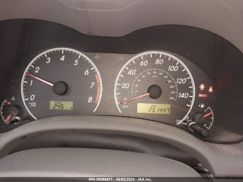 2010 Toyota Corolla VIN: 2T1BU4EE4AC498316 Lot: 39342411