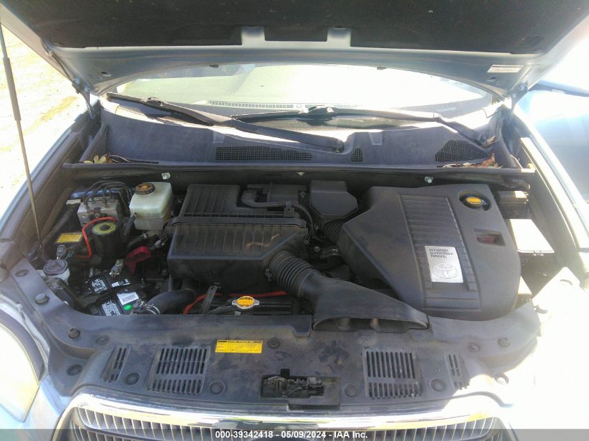 2008 Toyota Highlander Hybrid VIN: JTEEW41A282005117 Lot: 39342418