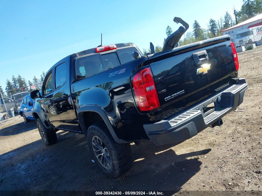 2018 Chevrolet Colorado Zr2 VIN: 1GCPTEE15J1225238 Lot: 39342430