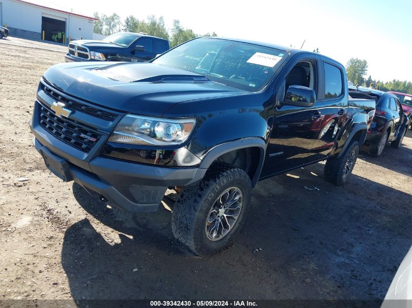 2018 Chevrolet Colorado Zr2 VIN: 1GCPTEE15J1225238 Lot: 39342430