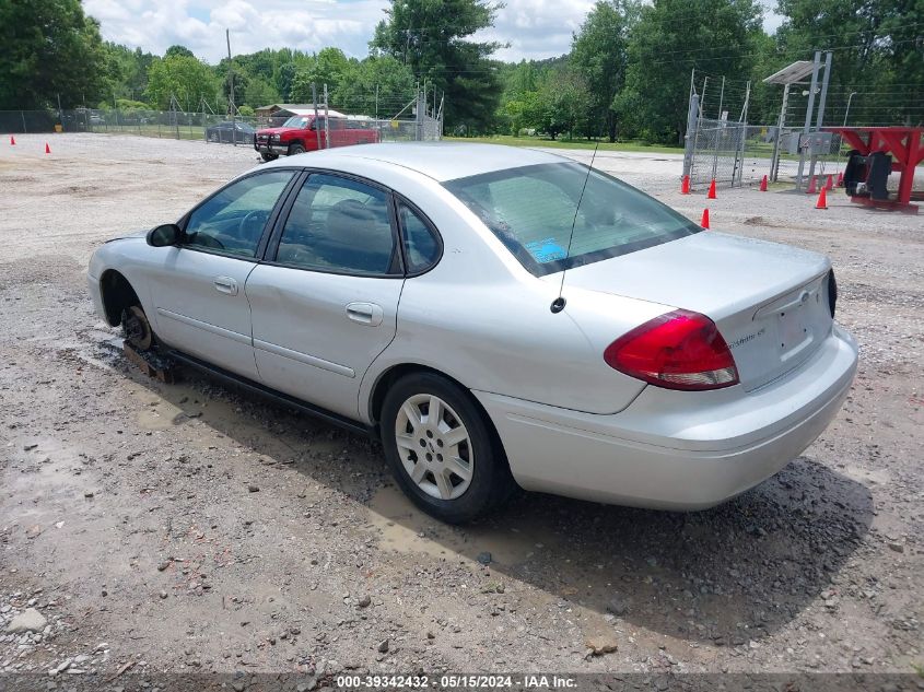 2006 Ford Taurus Se VIN: 1FAFP53U76A124258 Lot: 39342432