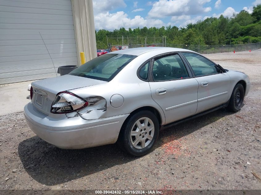 2006 Ford Taurus Se VIN: 1FAFP53U76A124258 Lot: 39342432