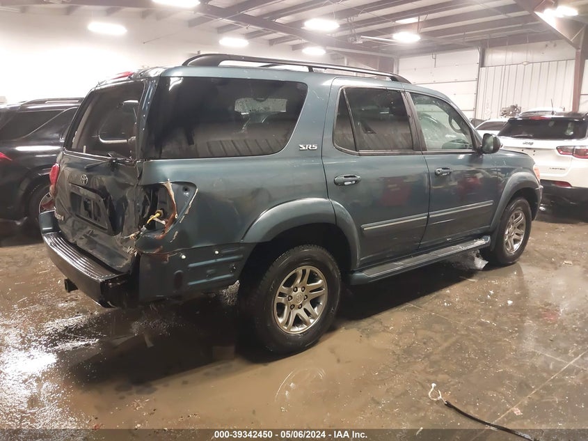 2007 Toyota Sequoia Sr5 V8 VIN: 5TDZT34A77S298038 Lot: 39342450