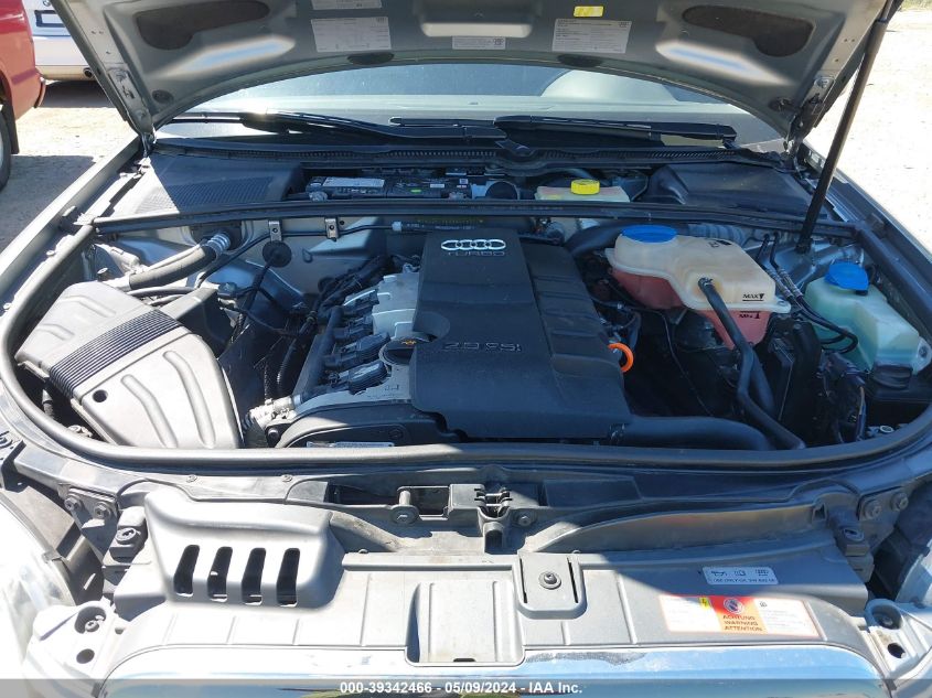 2006 Audi A4 2.0T VIN: WAUDF78E86A085307 Lot: 39342466