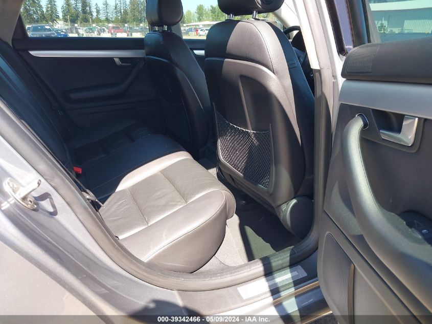 2006 Audi A4 2.0T VIN: WAUDF78E86A085307 Lot: 39342466