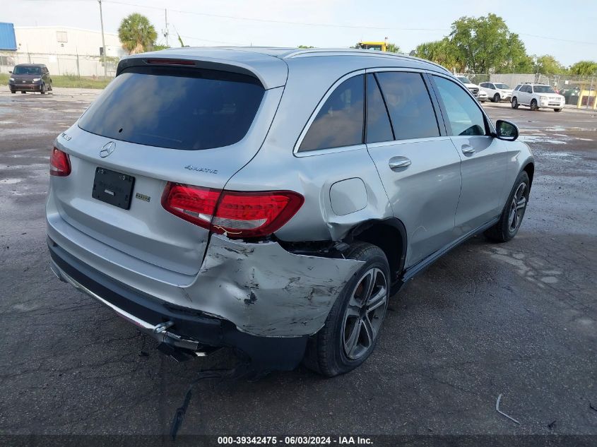 2018 Mercedes-Benz Glc 300 4Matic VIN: WDC0G4KB0JV072090 Lot: 39342475