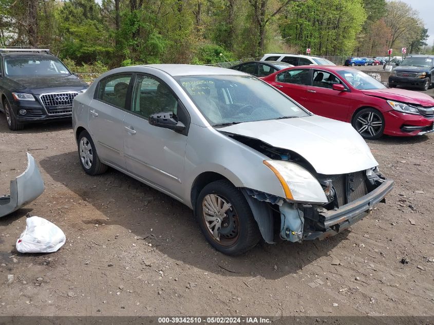 2011 Nissan Sentra 2.0S VIN: 3N1AB6APXBL699627 Lot: 39342510