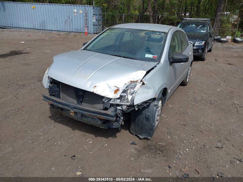 2011 Nissan Sentra 2.0S VIN: 3N1AB6APXBL699627 Lot: 39342510