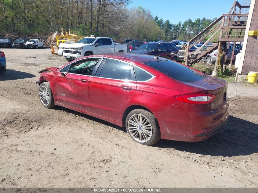 2014 Ford Fusion Hybrid Se VIN: 3FA6P0LU9ER216706 Lot: 39342521