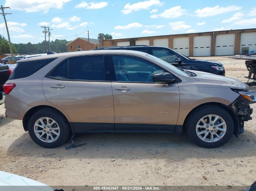 2019 Chevrolet Equinox Ls VIN: 2GNAXHEV6K6254235 Lot: 39342547