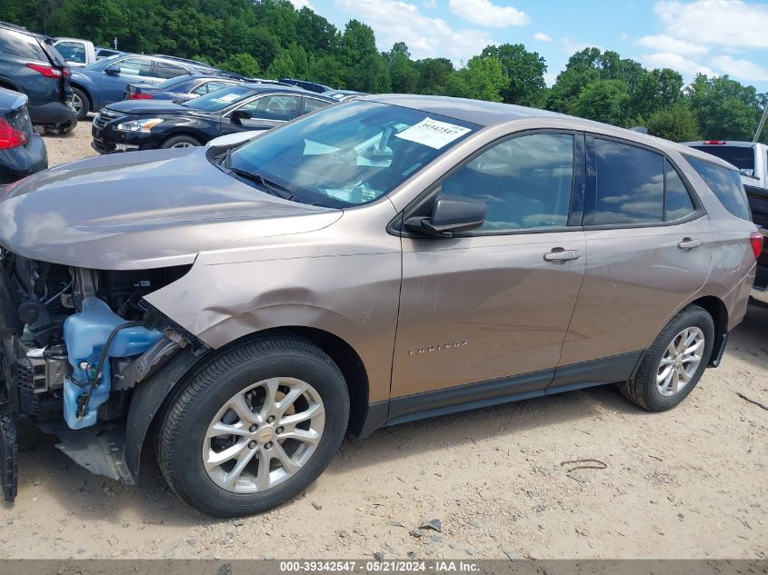 2019 Chevrolet Equinox Ls VIN: 2GNAXHEV6K6254235 Lot: 39342547