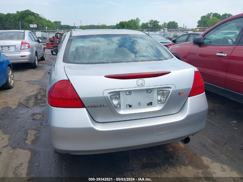 2007 Honda Accord 2.4 Vp VIN: 1HGCM56107A154793 Lot: 39342621