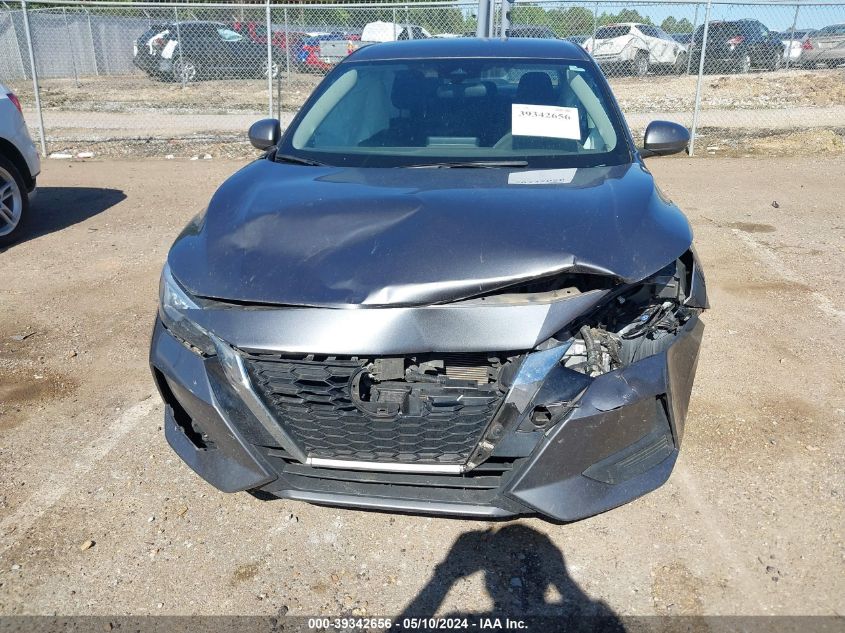 2022 Nissan Sentra S Xtronic Cvt VIN: 3N1AB8BVXNY231994 Lot: 39342656