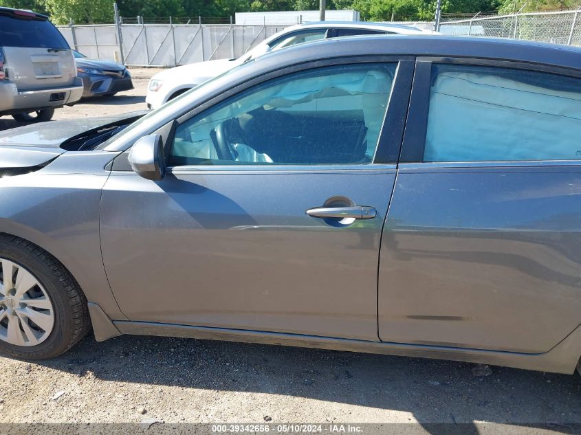 2022 Nissan Sentra S Xtronic Cvt VIN: 3N1AB8BVXNY231994 Lot: 39342656