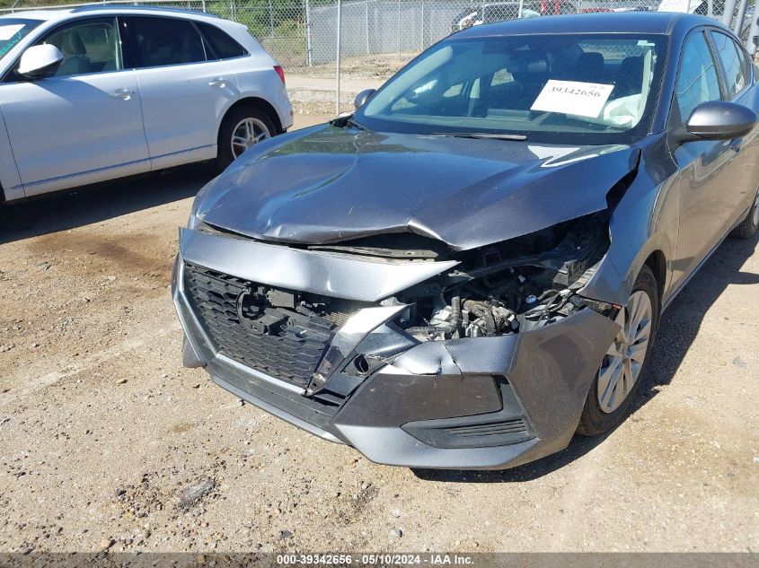 2022 Nissan Sentra S Xtronic Cvt VIN: 3N1AB8BVXNY231994 Lot: 39342656