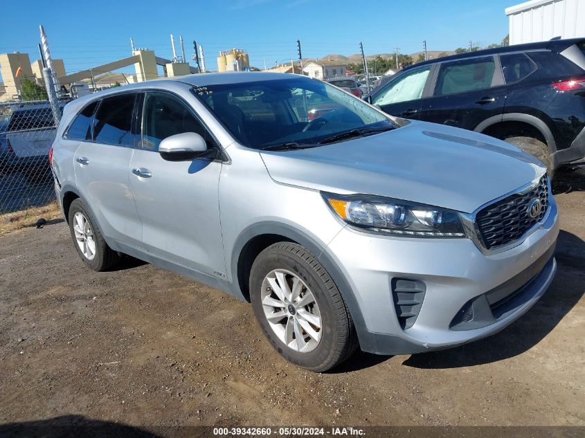 2019 KIA SORENTO 3.3L LX - 5XYPGDA50KG558228