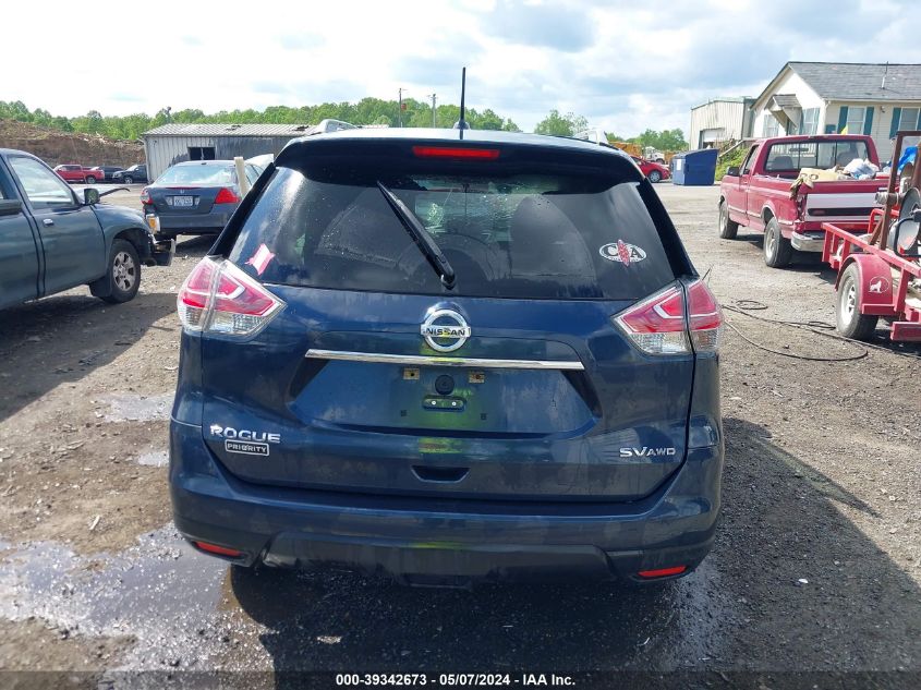 2015 Nissan Rogue Sv VIN: 5N1AT2MV1FC894218 Lot: 39342673