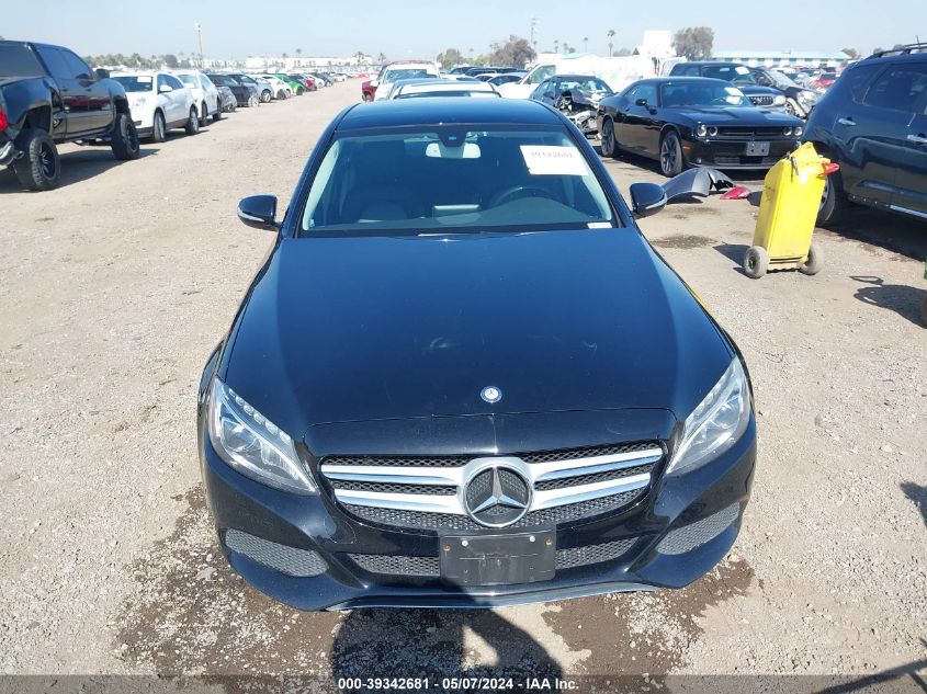 2015 Mercedes-Benz C 300 Luxury/Sport VIN: 55SWF4JBXFU083364 Lot: 39342681