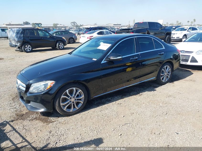 2015 Mercedes-Benz C 300 Luxury/Sport VIN: 55SWF4JBXFU083364 Lot: 39342681