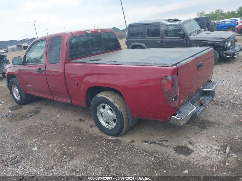 2004 GMC Canyon Sle VIN: 1GTCS196748138503 Lot: 39342689