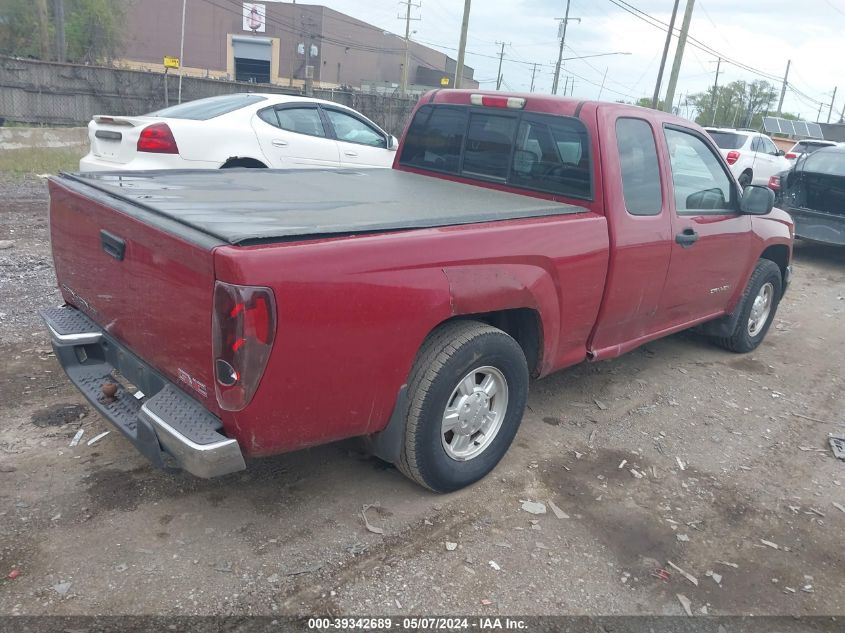 2004 GMC Canyon Sle VIN: 1GTCS196748138503 Lot: 39342689