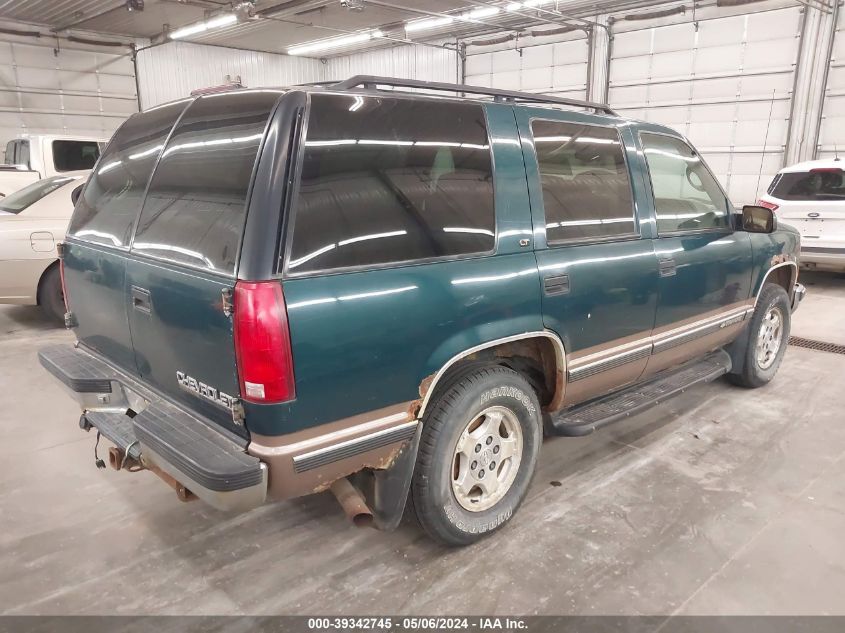 1998 Chevrolet Tahoe Ls VIN: 1GNEK13R3WJ350474 Lot: 39342745