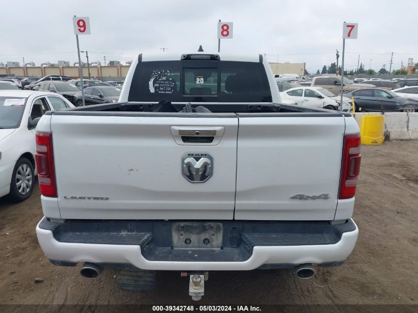 2022 Ram 1500 Limited 4X4 5'7 Box VIN: 1C6SRFHM1NN402345 Lot: 39342748