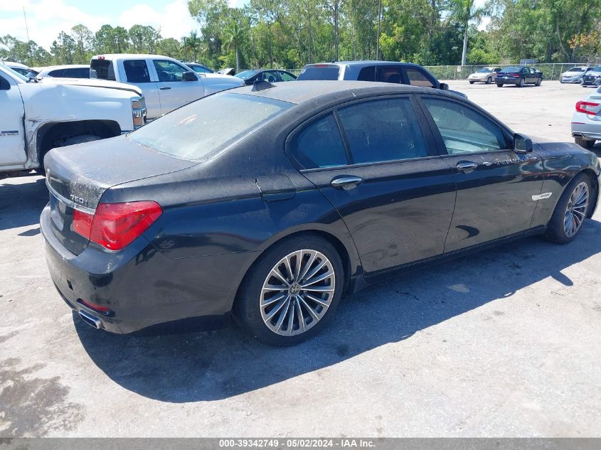 2009 BMW 750I VIN: WBAKA83549CY33336 Lot: 39342749