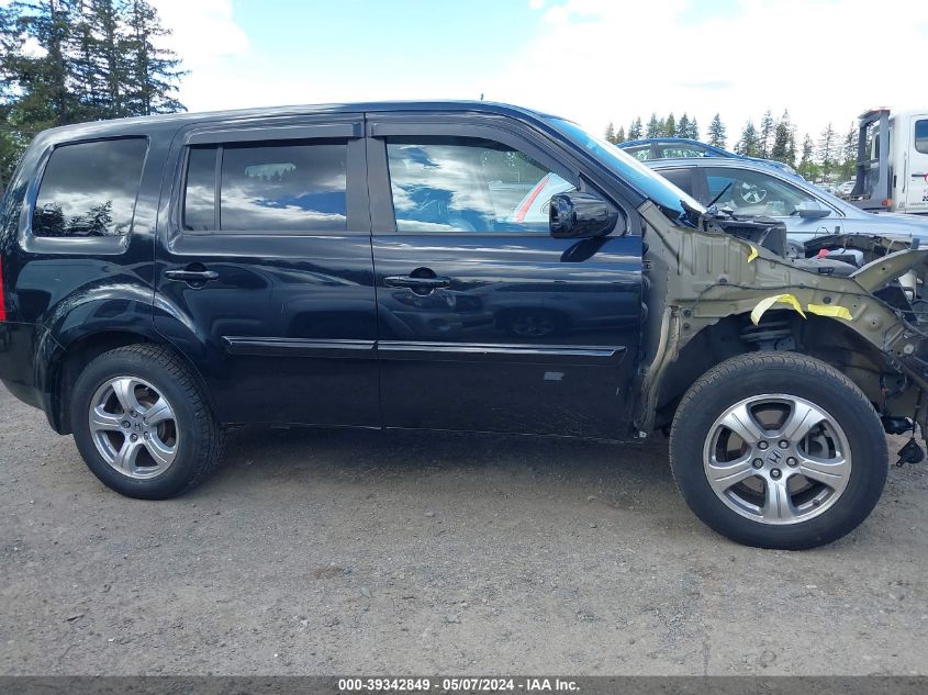 2015 Honda Pilot Ex-L VIN: 5FNYF4H58FB034545 Lot: 39342849