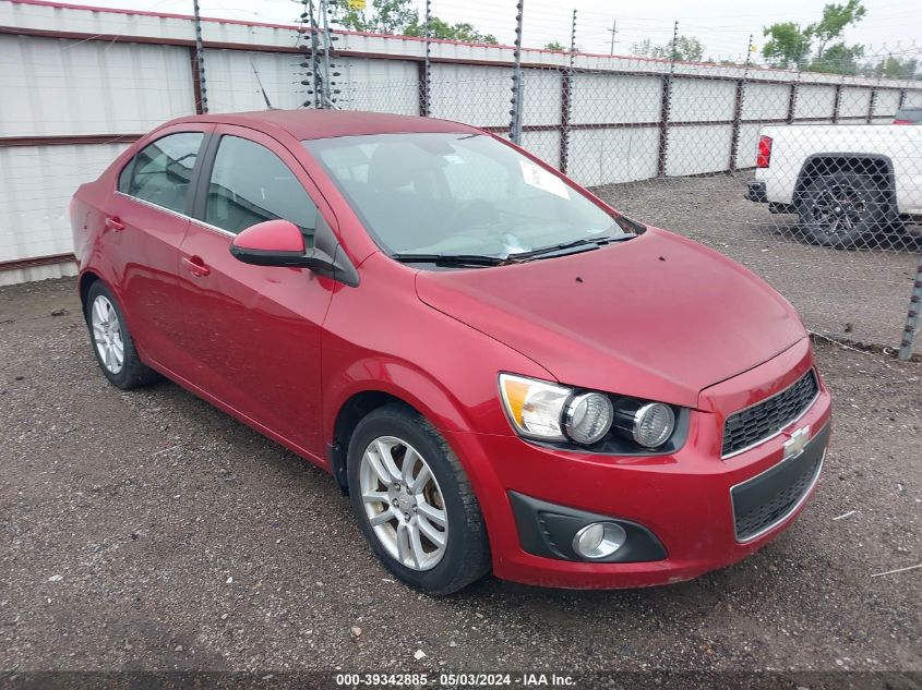 2012 Chevrolet Sonic 2Lt VIN: 1G1JC5SH9C4182699 Lot: 39342885