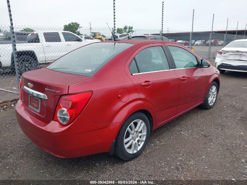 2012 Chevrolet Sonic 2Lt VIN: 1G1JC5SH9C4182699 Lot: 39342885