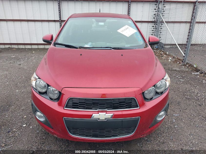 2012 Chevrolet Sonic 2Lt VIN: 1G1JC5SH9C4182699 Lot: 39342885